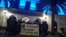Foto relacionada con: Llerena, un ayuntamiento azul para conmemorar el Día Mundial de la Diabetes